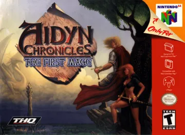 Aidyn Chronicles - The First Mage (USA) (Beta) (2000-02-10) box cover front